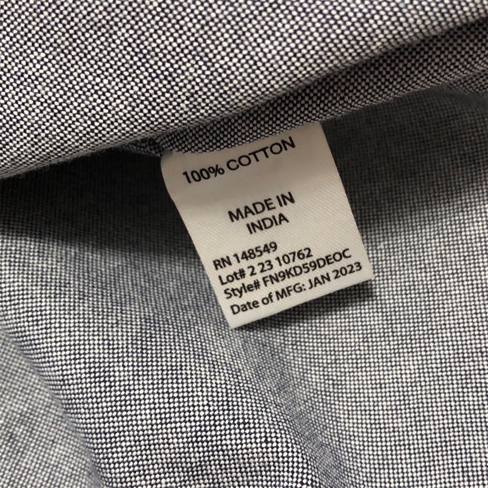 NWT Free Planet Chambray Shirt - Picture 10 of 12